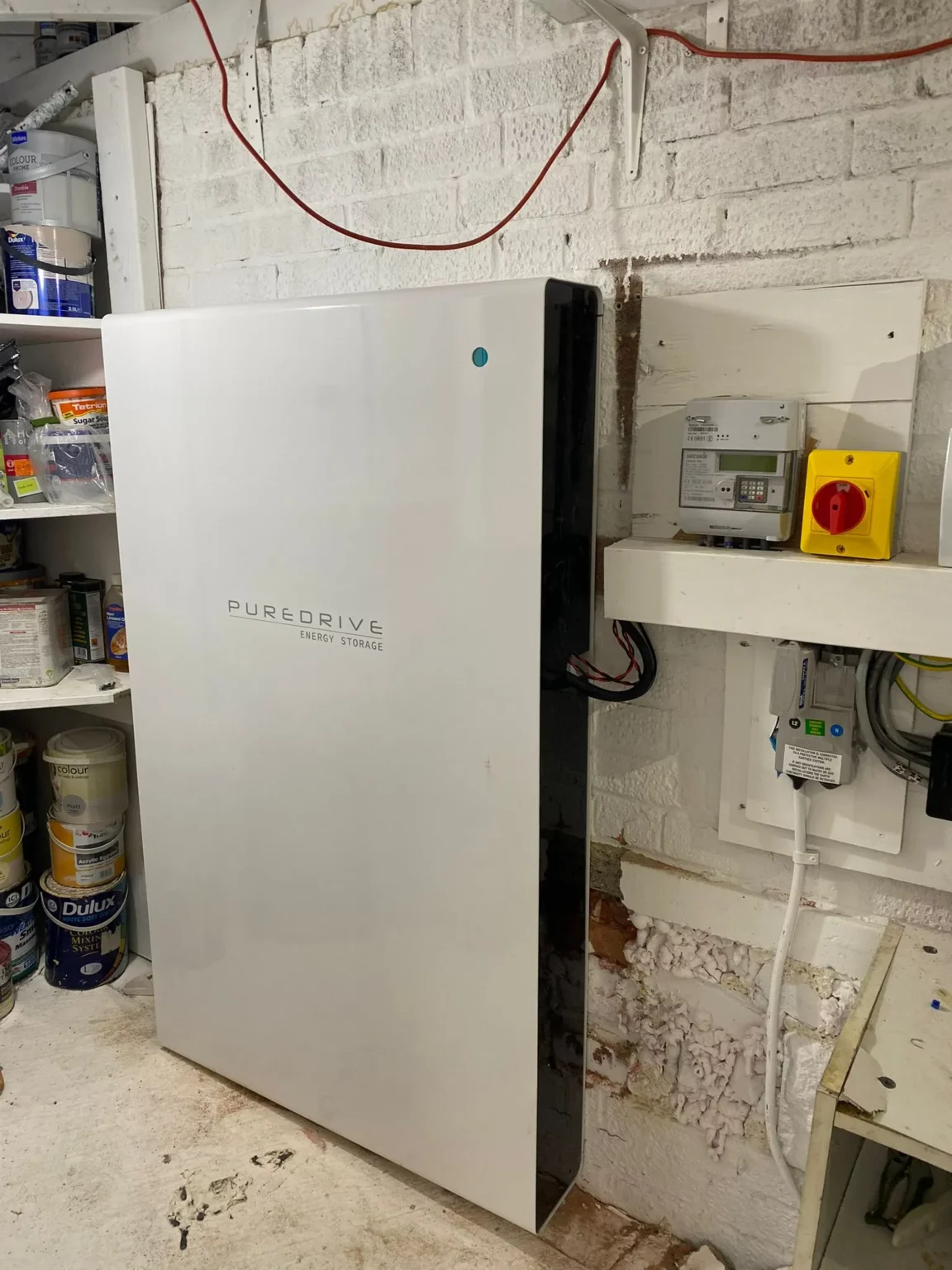 10 Kw Puredrive II AC Battery Installed